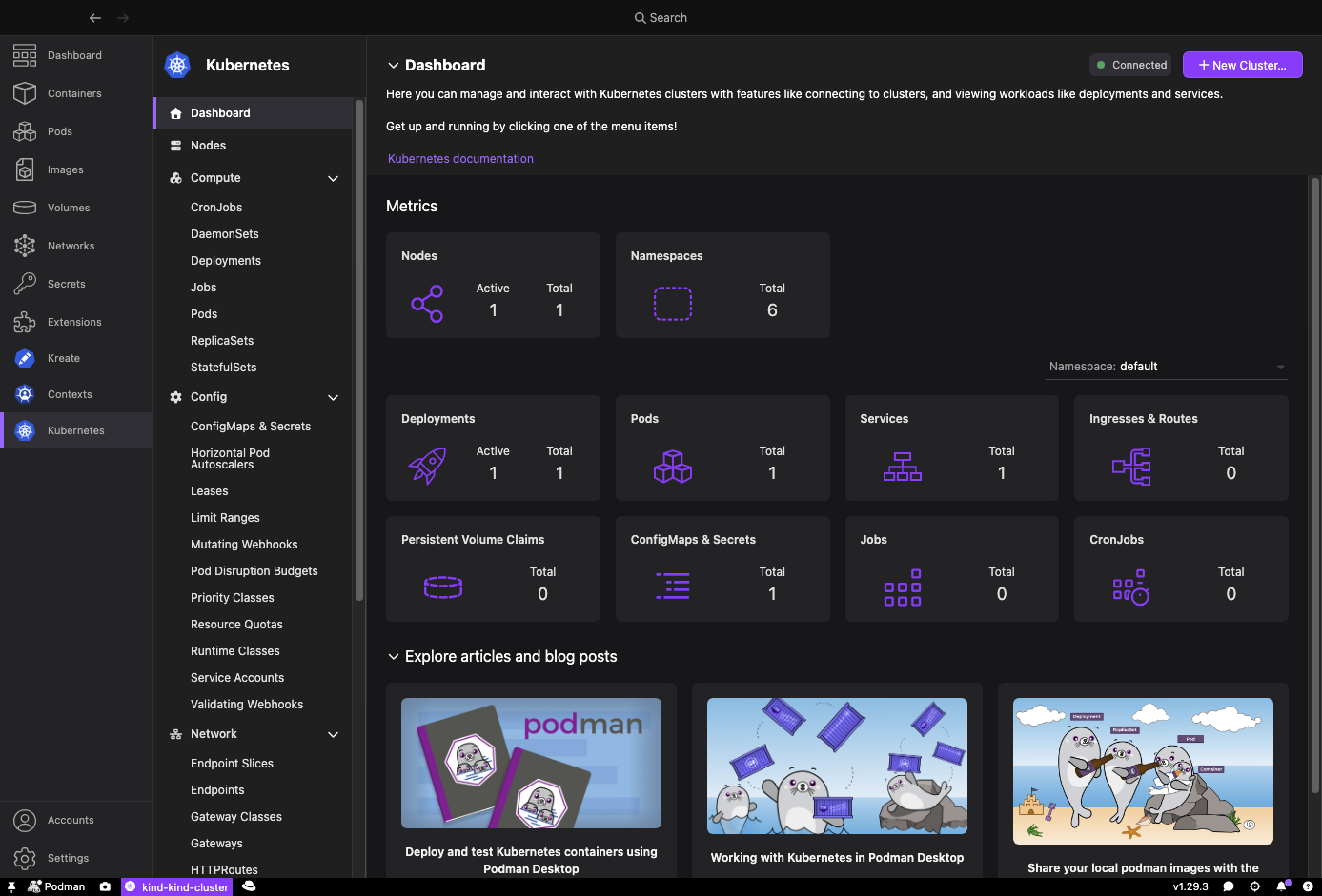 Collapsible navigation sections