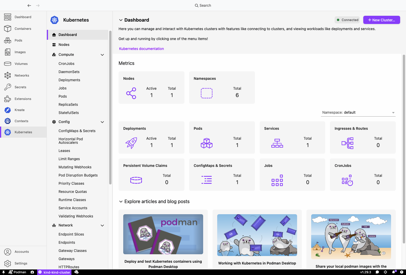 Collapsible navigation sections