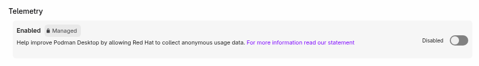 Managed-by indicator on Resources page