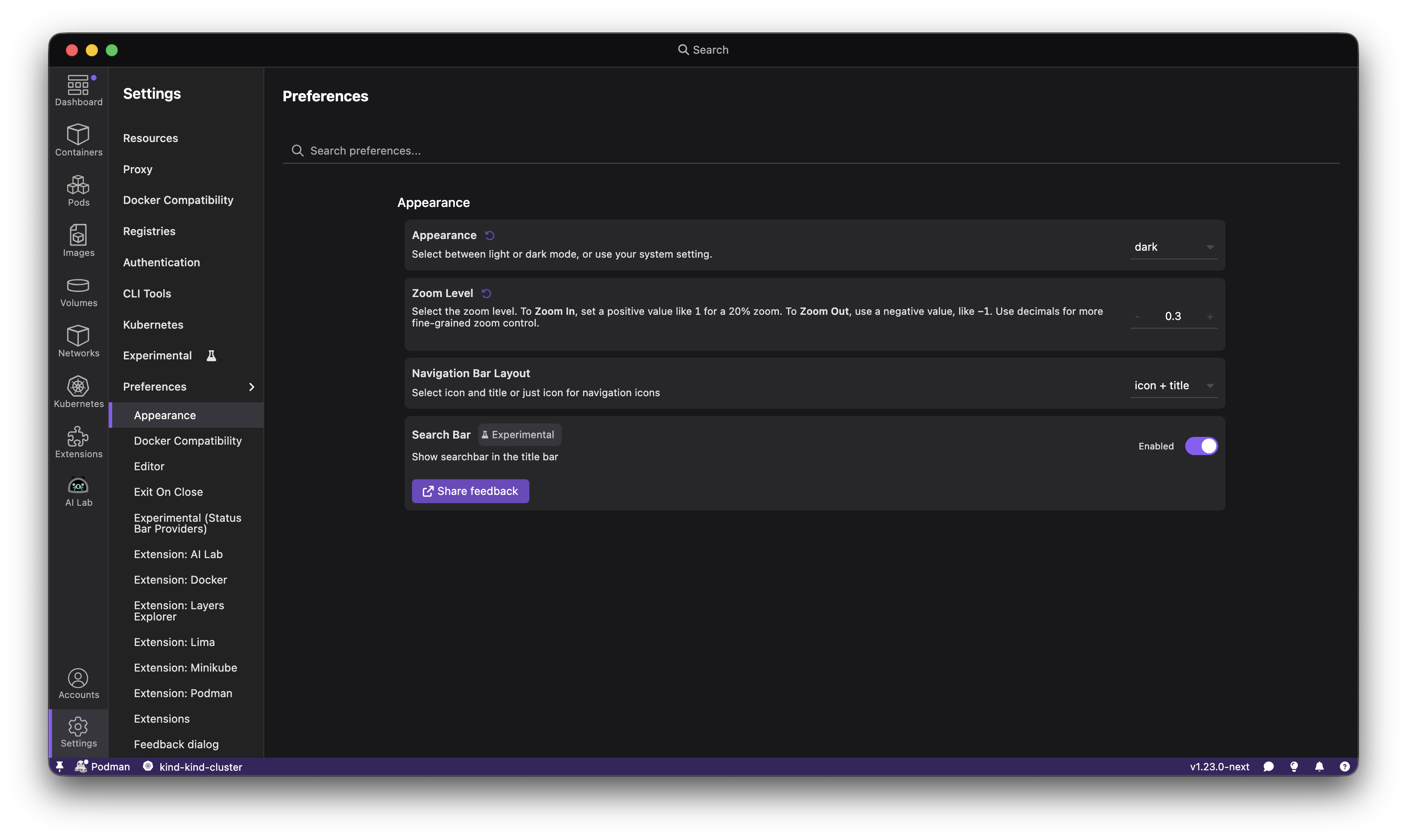Search Bar Enablement