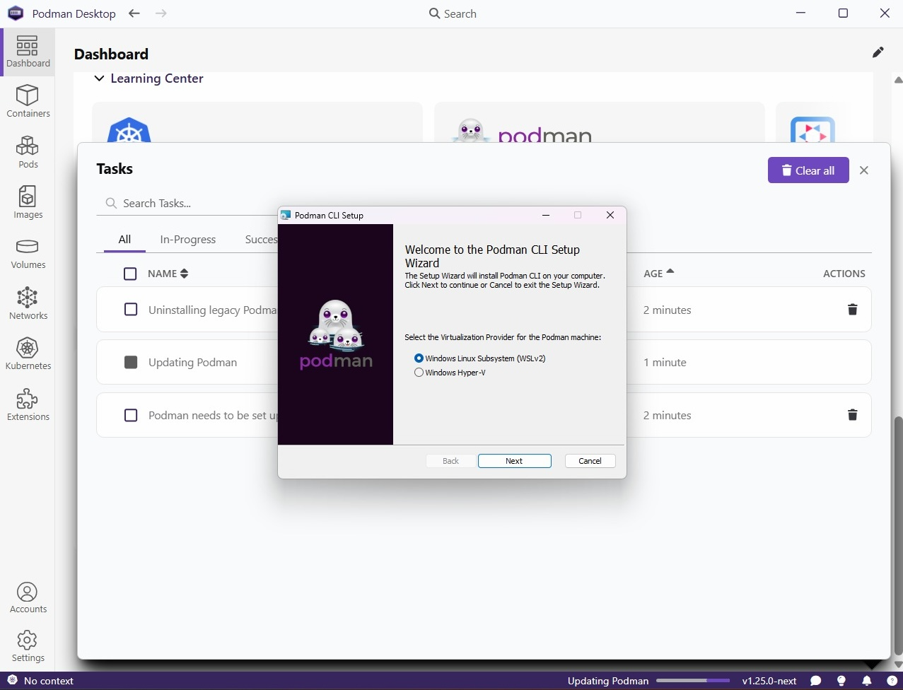 Installing msi windows installer