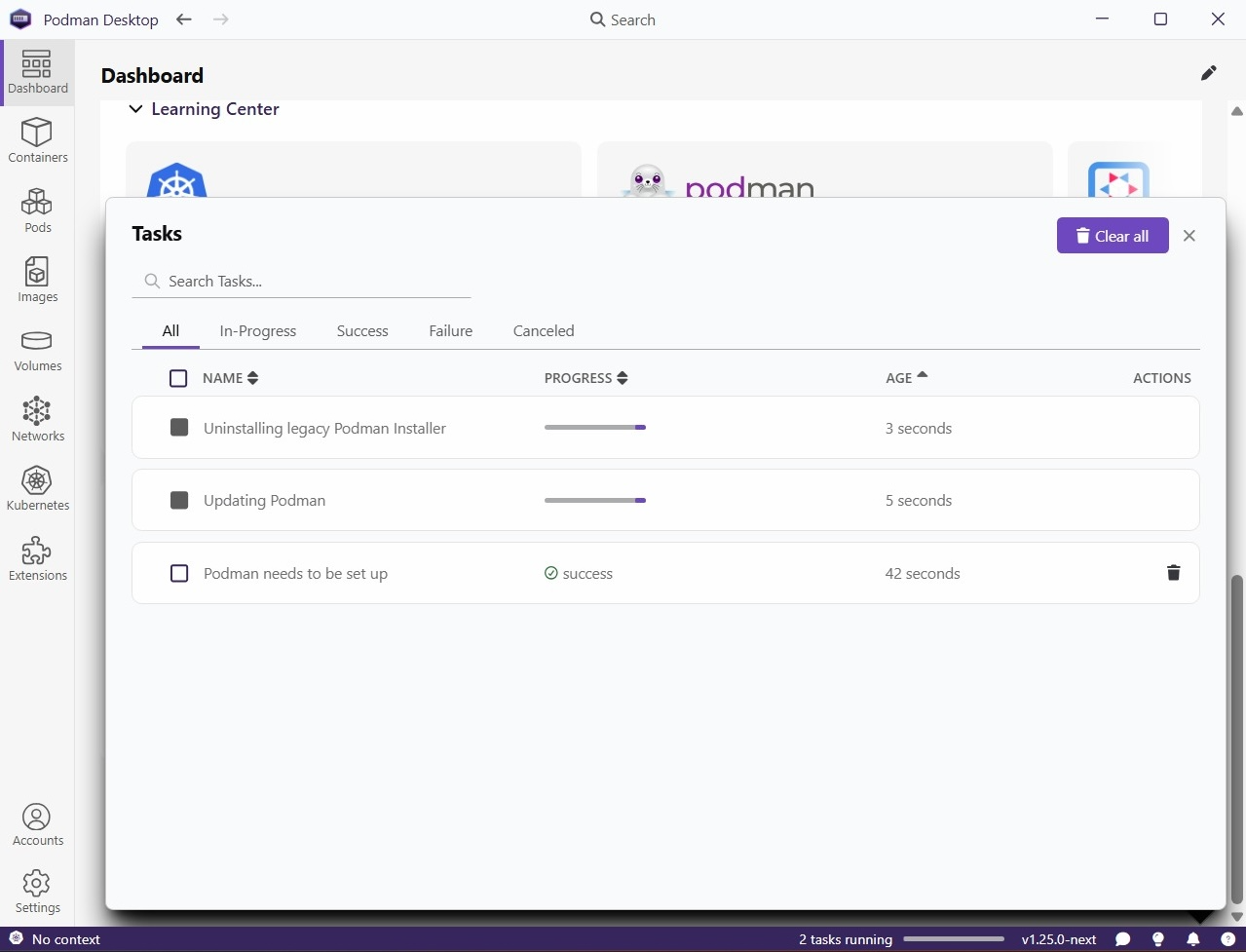 Uninstalling legacy windows installer